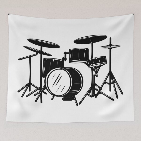 Item preview, Retro Drum Sets designed and sold by Islanr.