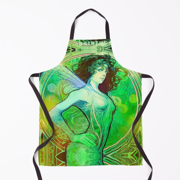 Item preview, The Green Muse: Vintage Absinthe Poster designed and sold by Sanctum Icons.