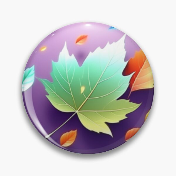 Item preview, Suspended Autumn Leaf designed and sold by ZEN-GLOW.