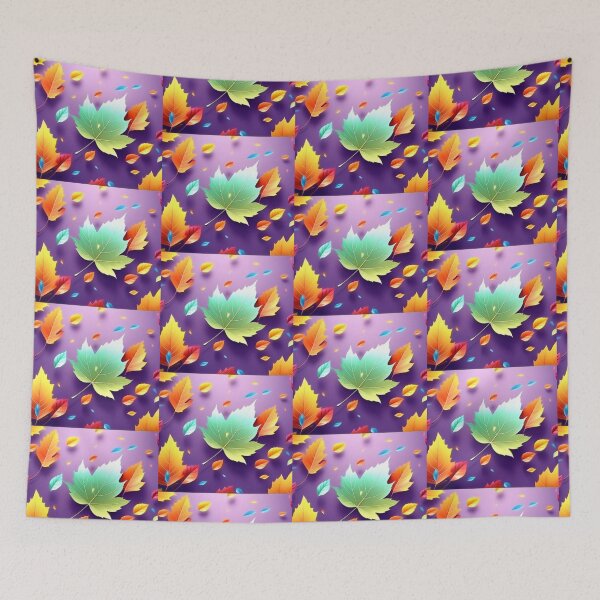 Item preview, Suspended Autumn Leaf designed and sold by ZEN-GLOW.