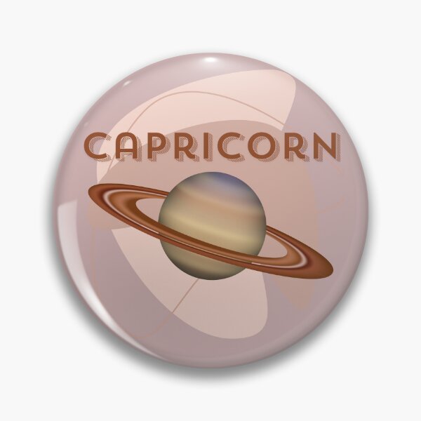 Item preview, Capricorn Saturn Logo designed and sold by Seedcap7.