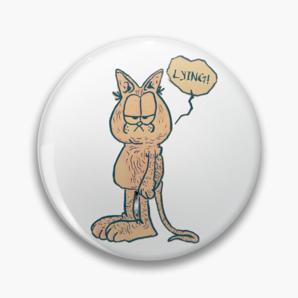 Item preview, Garfield Lying Cat designed and sold by PyeDesign.