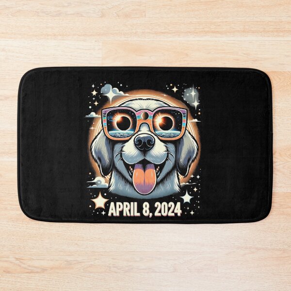 Item preview, 2024 Solar Eclipse Shirt Dog Wearing Solar Eclipse Glasses T-Shirt designed and sold by MAPDDesigns.