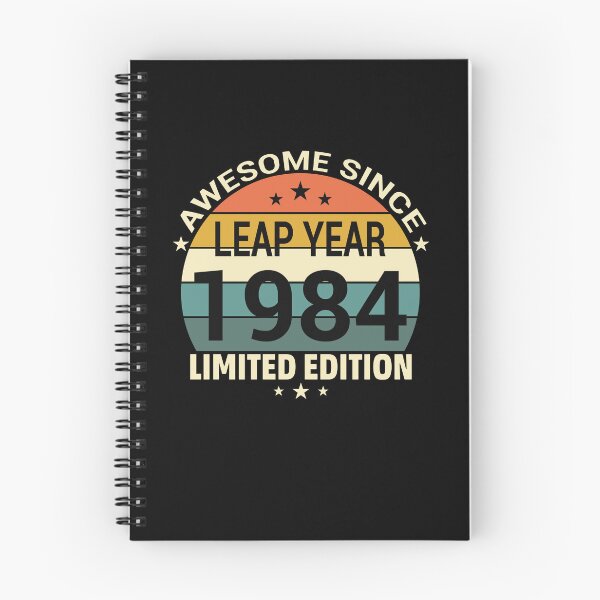 Item preview, Awesome Since Leap Year 1984 Limited Edition designed and sold by ArtMeetsPizza.