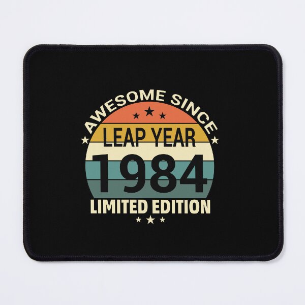 Item preview, Awesome Since Leap Year 1984 Limited Edition designed and sold by ArtMeetsPizza.