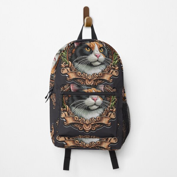 Item preview, Floral Calico Cat designed and sold by piscininha.