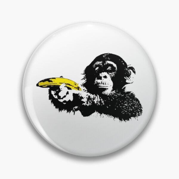 Artikelvorschau, Banksy Bananenaffe entworfen und verkauft von Gianyyu.