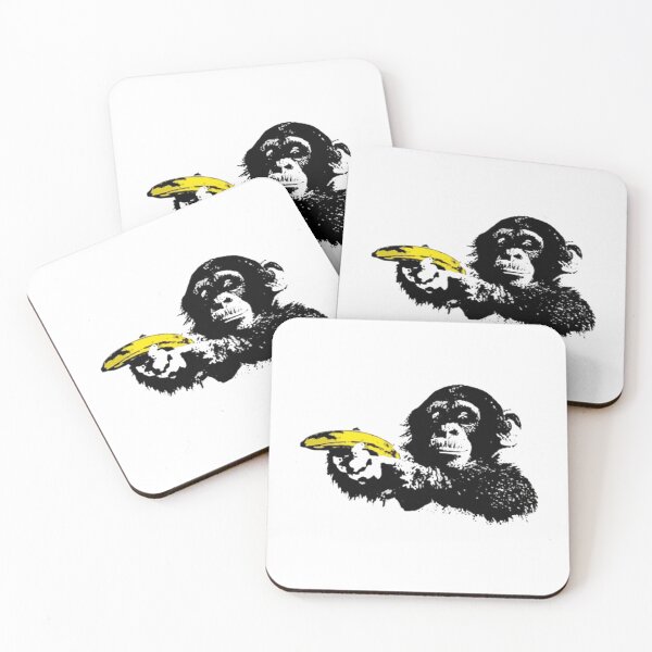Item preview, Banksy Banana Monkey designed and sold by Gianyyu.