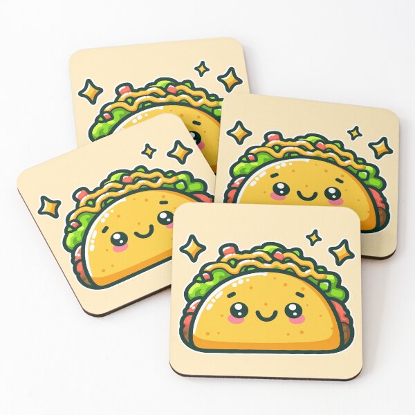 Item preview, Kawaii Cute Taco 3 | Foods and Beverages for Men and Women t-shirt designed and sold by panchiTWO.
