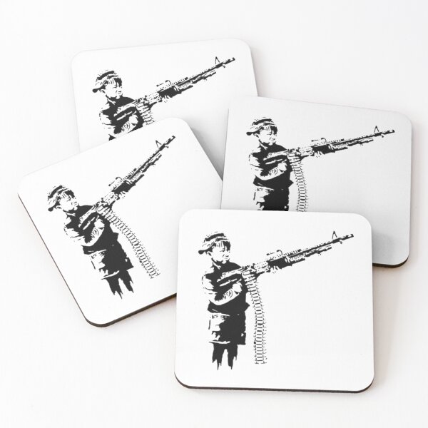 Item preview, Banksy Child Soldier designed and sold by Gianyyu.