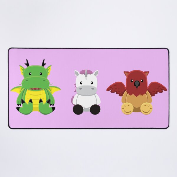 Item preview, Animal Doll Dragon Griffin Unicorn designed and sold by SUPERHERON.