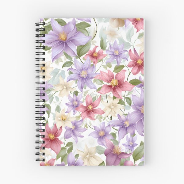 Item preview, Jardín fresco de Ethereaf-Clematis II designed and sold by Ethereaf.