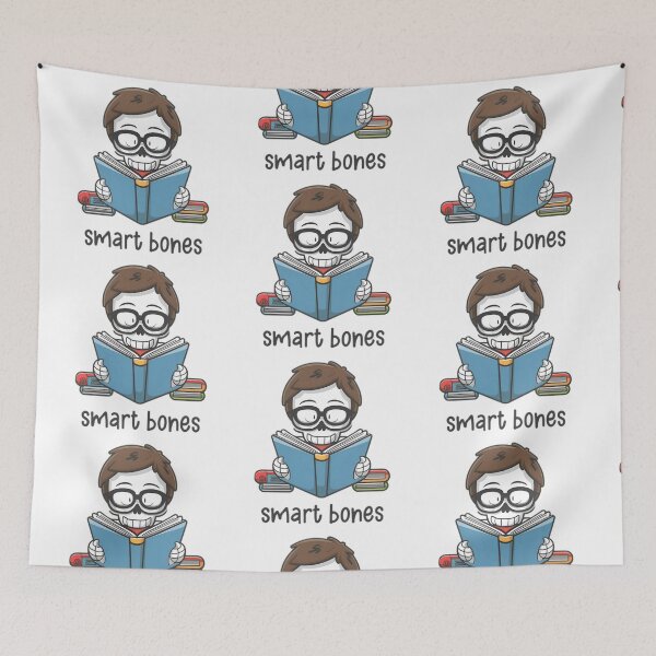 Item preview, Cute Preppy Smart Bones designed and sold by PlanetMarker.