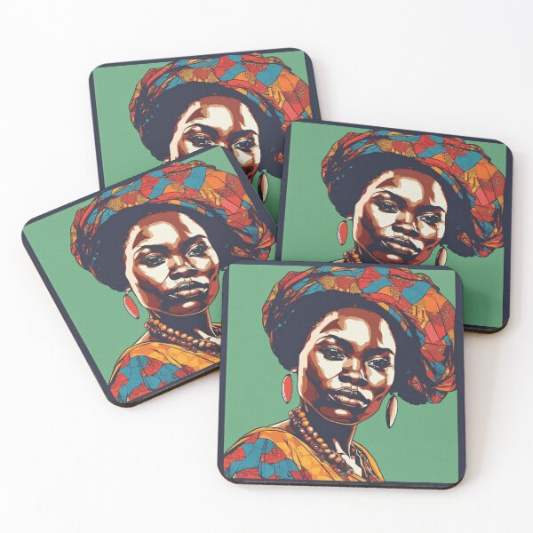 Item preview, Kaya Pop Art Portrait designed and sold by Yzakreativ.