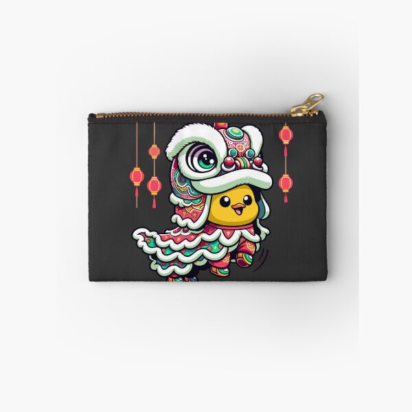 Item preview, Cute Duck in Lion Dance Costume Dancing designed and sold by merchloh128.