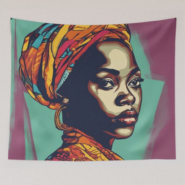 Item preview,  Aminta Pop Art Portrait designed and sold by Yzakreativ.