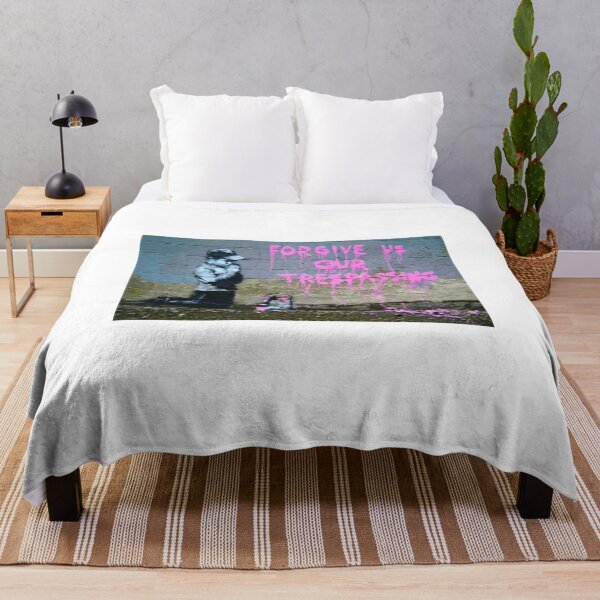 Item preview, Banksy Forgive Us Our Trespassing designed and sold by Gianyyu.