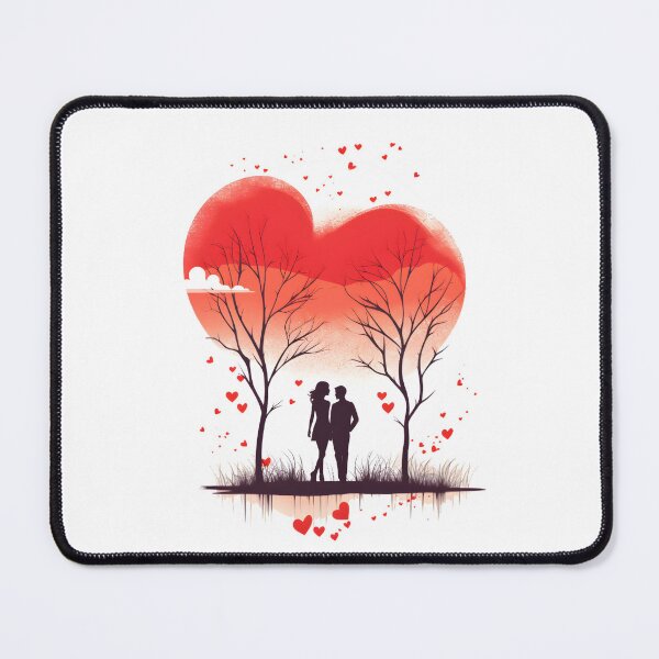 Item preview, Valentine's Couple Artwork designed and sold by ArtbyAiGallery.