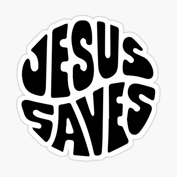 Item preview, JESUS SAVES designed and sold by Obed Cornejo.