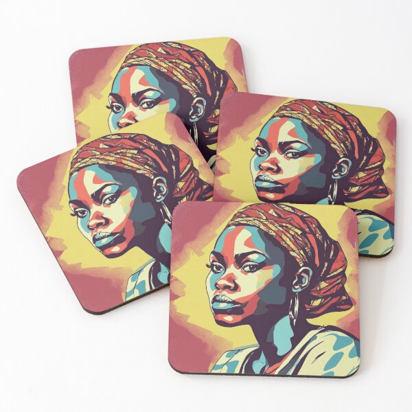 Item preview, Zainab Pop Art Portrait designed and sold by Yzakreativ.