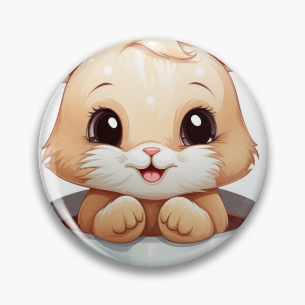 Item preview, "Cozy Rabbit in Milk Tea Cup: Heartwarming Vector Graphic on White Background" designed and sold by Huycao211.
