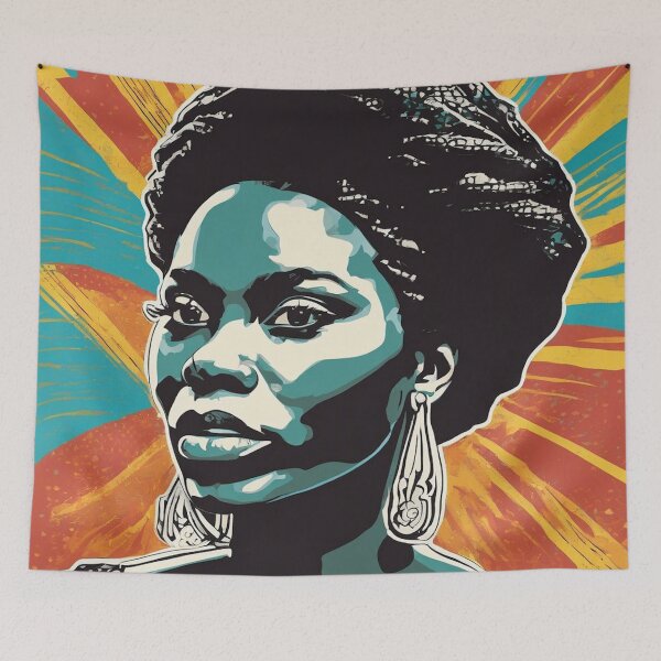 Item preview,  Adina Pop Art Portrait designed and sold by Yzakreativ.