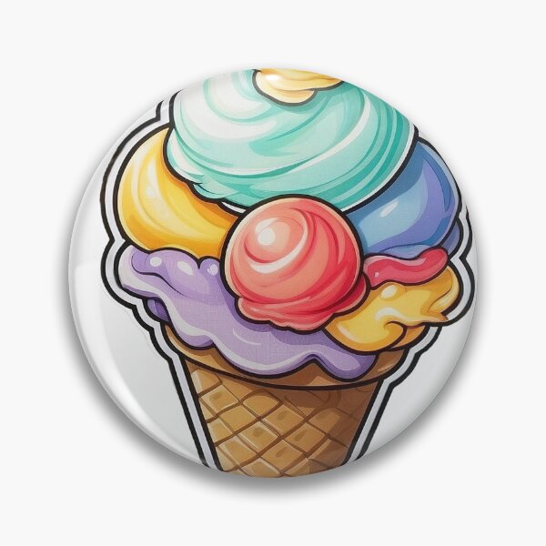 Item preview, Colourful summer ice cream designed and sold by Fun and Amazing Designs.
