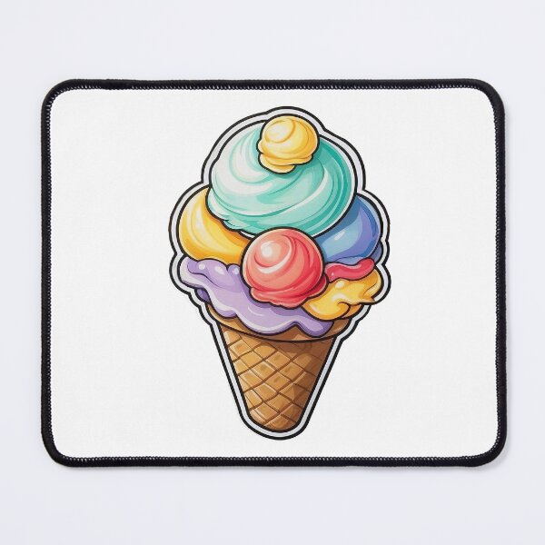 Item preview, Colourful summer ice cream designed and sold by Fun and Amazing Designs.