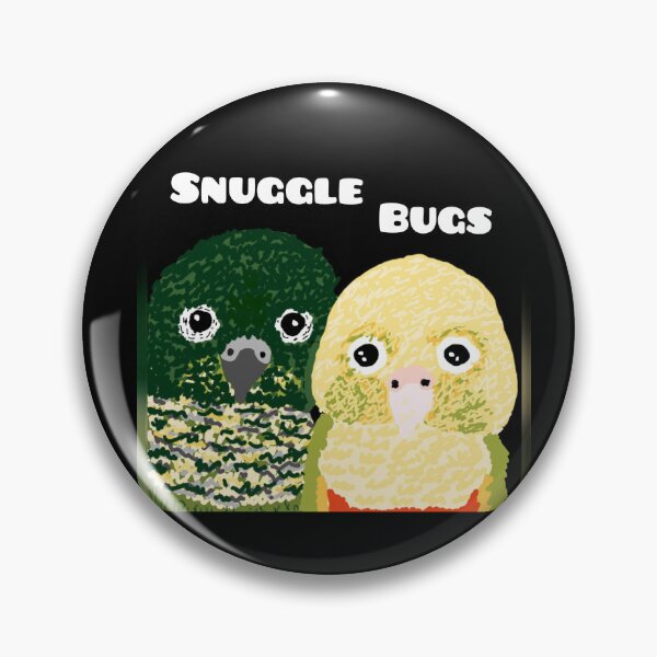 Item preview, Snuggle Bugs Conure Parrot designed and sold by PosieBB.