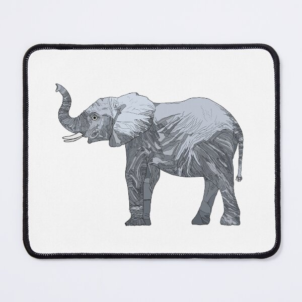 Item preview, Abstract Elephant designed and sold by ArtAndBliss.