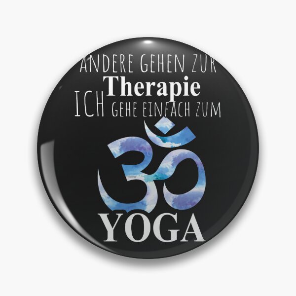 Item preview, Andere gehen zur Therapie Ich gehe zum Yoga Namaste Saying designed and sold by figouraArtstic.