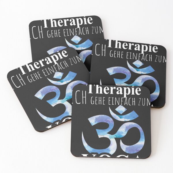 Item preview, Andere gehen zur Therapie Ich gehe zum Yoga Namaste Saying designed and sold by figouraArtstic.