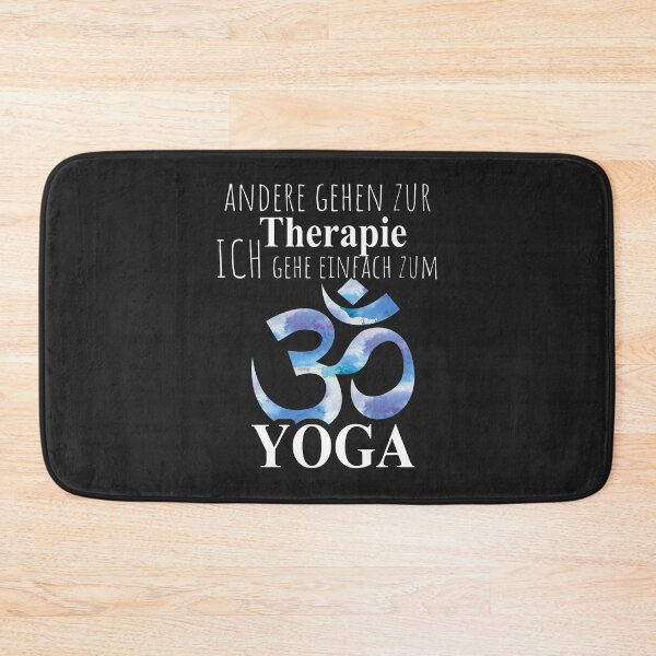 Item preview, Andere gehen zur Therapie Ich gehe zum Yoga Namaste Saying designed and sold by figouraArtstic.