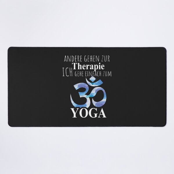 Item preview, Andere gehen zur Therapie Ich gehe zum Yoga Namaste Saying designed and sold by figouraArtstic.