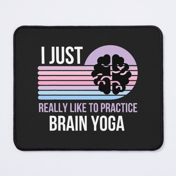 Artikelvorschau, Gehirn-Yoga-Liebe, spirituelle Praxis, Retro-Meditationsübung entworfen und verkauft von figouraArtstic.