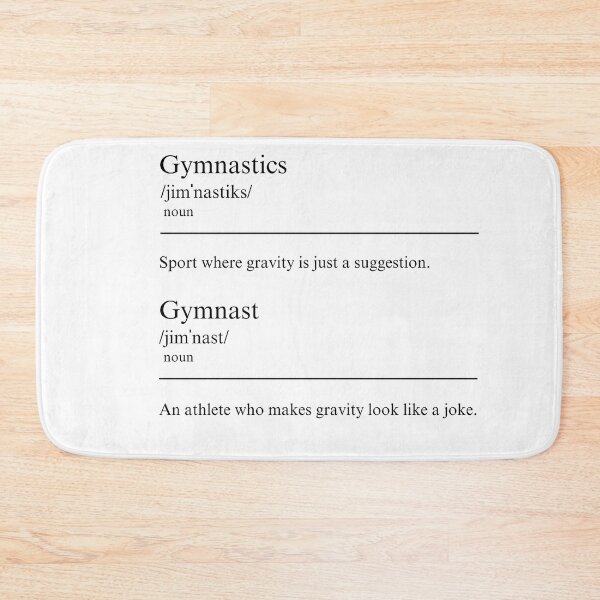 Item preview, Gymnastics and Gymnast Funny Definitions designed and sold by CCRivette.