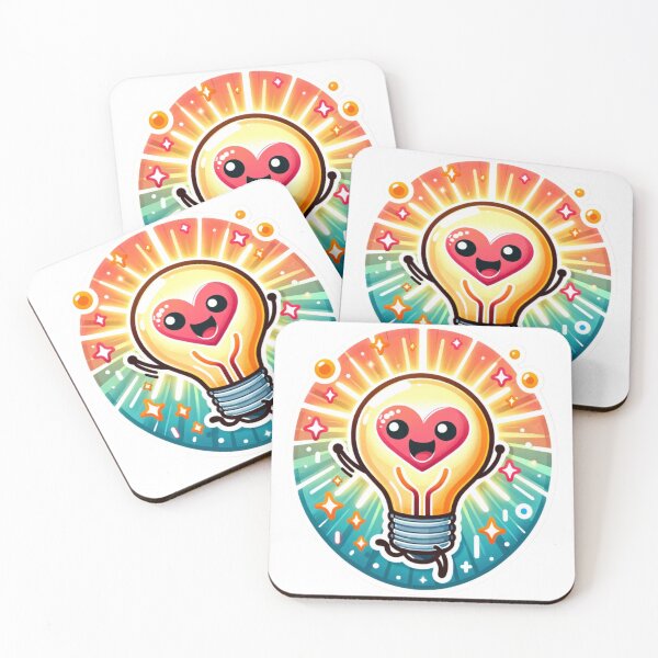 Item preview, Cheerful Radiant Lightbulb designed and sold by Anavai987.