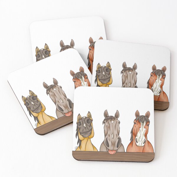 Item preview, The Three Equine Amigos  designed and sold by smoothfoxill.