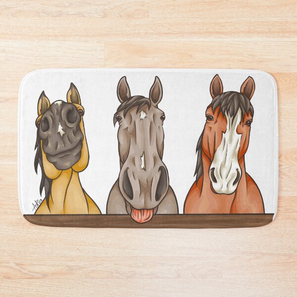 Item preview, The Three Equine Amigos  designed and sold by smoothfoxill.