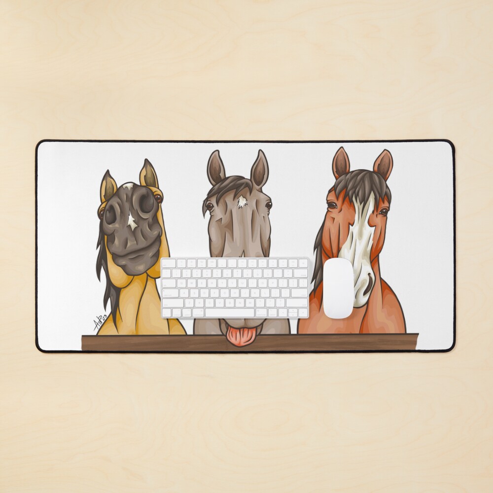 Item preview, Desk Mat designed and sold by smoothfoxill.