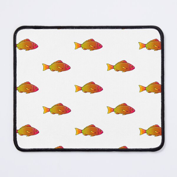 Item preview, Vibrant Rainbow Fishing Print designed and sold by SpaceClub.