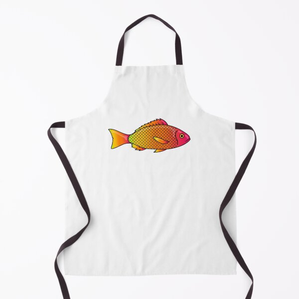 Item preview, Vibrant Rainbow Fishing Print designed and sold by SpaceClub.
