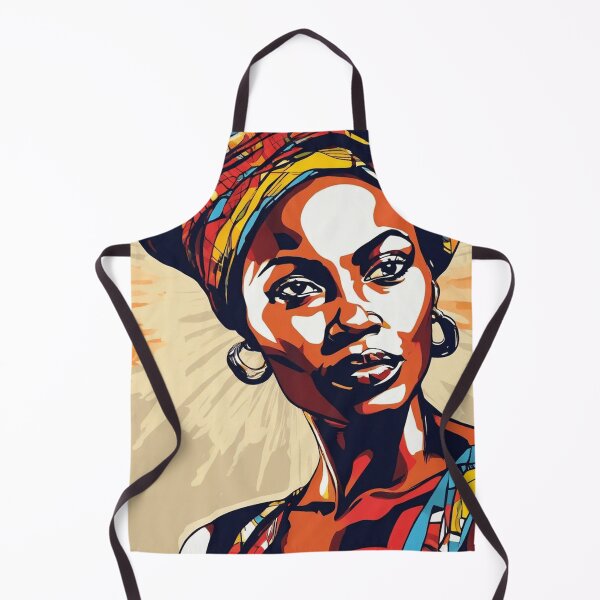 Item preview, Nasira Pop Art Portrait designed and sold by Yzakreativ.