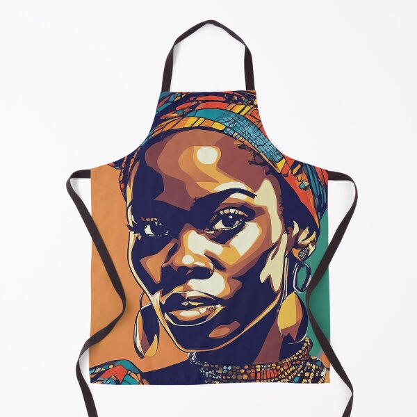 Item preview, Ayanna Pop Art Portrait designed and sold by Yzakreativ.