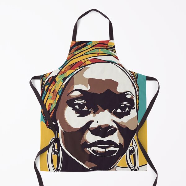 Item preview, Safiya Pop Art Portrait designed and sold by Yzakreativ.