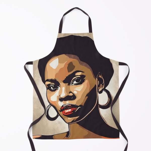 Item preview, Amina Pop Art Portrait designed and sold by Yzakreativ.