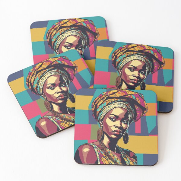 Item preview, Samira Pop Art Portrait designed and sold by Yzakreativ.