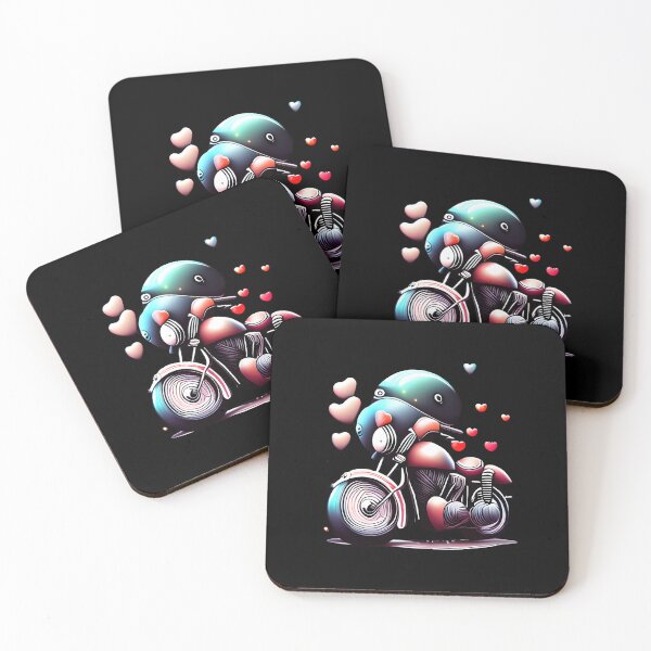 Item preview, Romantic Motorcycle Love designed and sold by Astralia.