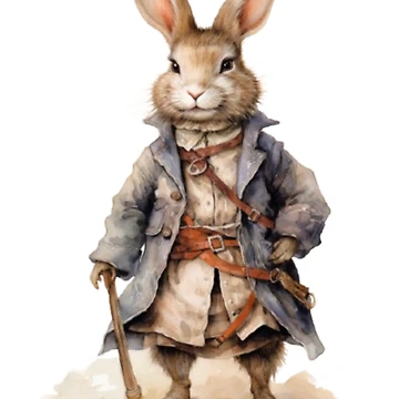 Artwork thumbnail, The Explorer Rabbit by PaperieJennifer