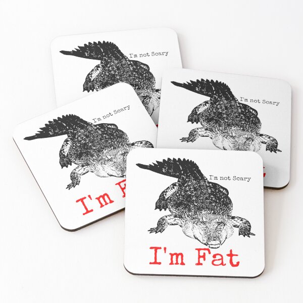 Item preview, I'm not Scary I'm Fat designed and sold by korn2475.